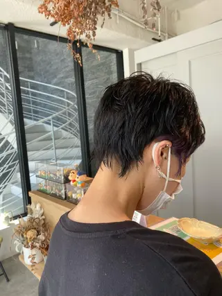 ショート カラー オスズ 🎀´-のヘアスタイル