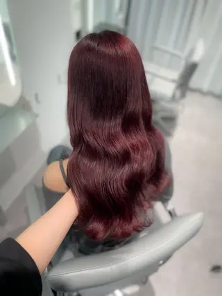 セミロング 透明感たっぷり柔らか 可愛いStyle杏琉のヘアスタイル