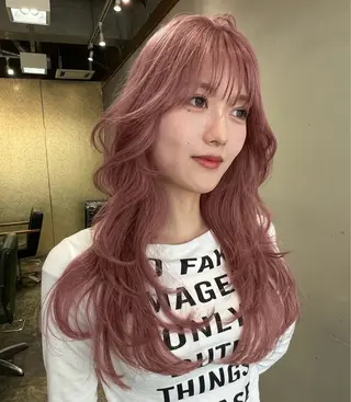 カラー 心斎橋ハイトーン/ カノンのヘアスタイル