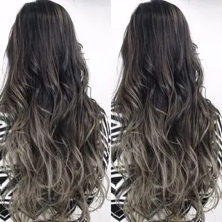 ロング カラー TATSUYA アートディレクターのヘアスタイル