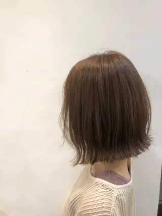ミディアム カラー 湯田実津希🤎 ﾐﾙｸﾃｨ専門のヘアスタイル