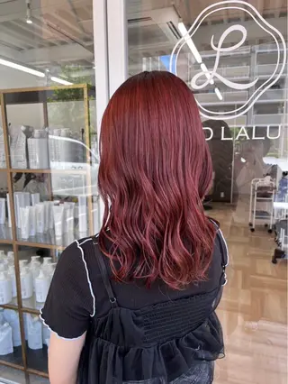 ミディアム AND LALU ／YUUKIのヘアスタイル