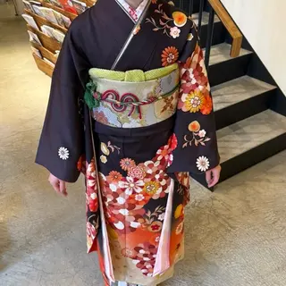 暖色カラー／ボブ／ 酸性ストレート／羽菜のヘアスタイル