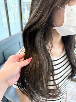 セミロング レイヤーカット /momocaのヘアスタイル