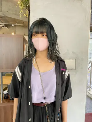 ミディアム カラー ralme/sol 髙橋一哉のヘアスタイル