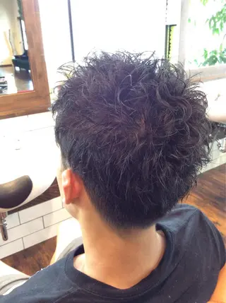 ショート メンズ cloud9  hairworks所属・メンズ/barber /森　智樹のヘアスタイル