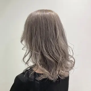 ミディアム カラー パーマ ヘアアレンジ メンズ キッズ ネイル マツエク・マツパ 🦋韓国風カラー🦋 こうせい原宿のヘアスタイル