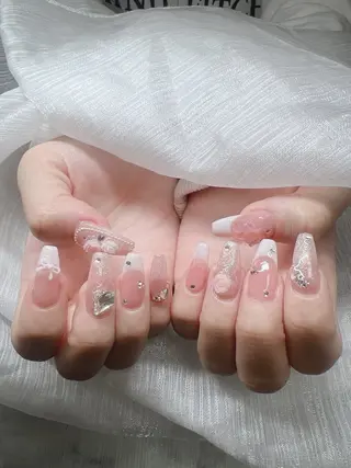 ネイル Lee Nails チップ長さだし専門店のネイルデザイン