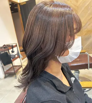 ミディアム 艶髪/髪質改善 yukaのヘアスタイル