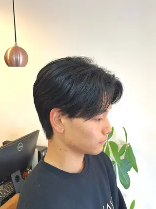 パーマ メンズ オートクチュールランコントレ西京極店所属・今在家 玲【艶髪スト レート/メンズ特化】のヘアスタイル