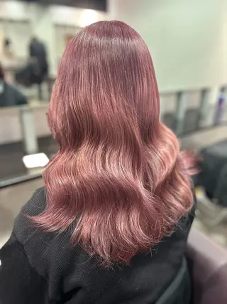 セミロング カラー グレージュカラー🤎 mai🤎のヘアスタイル