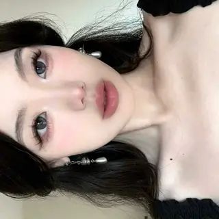 ロング カラー 韓国風暗髪ヘア🤍 🫧MIREIのヘアスタイル