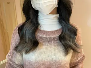 ロング マホ/日吉/髪質改善 /レイヤー/ガーリーのヘアスタイル