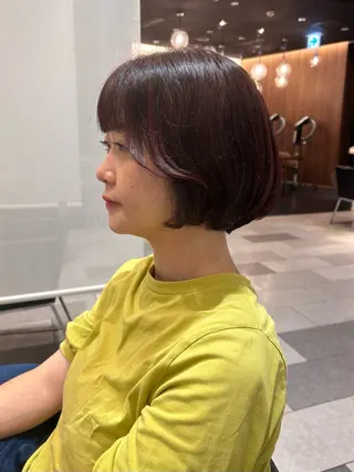 ショート 中原 優美のヘアスタイル