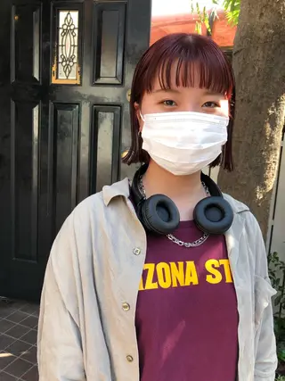 ミディアム カラー NOUN所属・eri kinjoのヘアスタイル