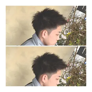 ショート ヘアアレンジ メンズ ange☞ soutaのヘアスタイル