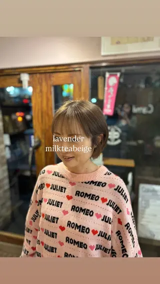 カラー 角田リサ /代々木上原のヘアスタイル