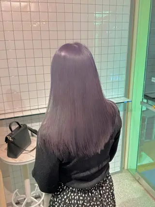 ロング カラー ウルフレイヤー エクステ/kokiのヘアスタイル