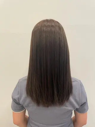セミロング カラー Agu hair beqq 福岡別府所属・🐥 kotori 🐥のヘアスタイル