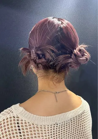 ヘアアレンジ カラー/アレンジ/ 中央林間/ibukiのヘアスタイル