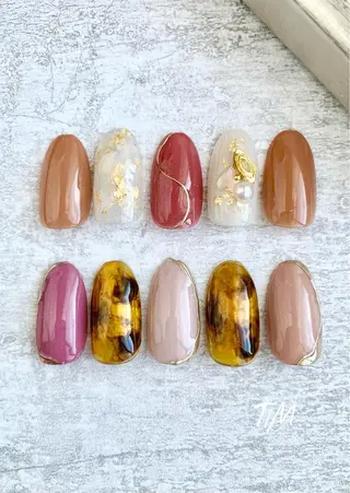 ショート ネイル Beauty Studio TiM所属・TiM【ティム】 近鉄八尾店のネイルデザイン