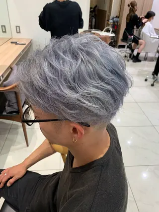 カラー メンズ 🌱脱白髪染め特化 🌱岡田将英のヘアスタイル