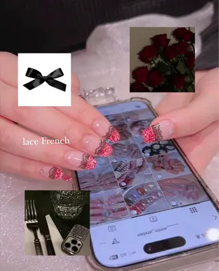 ネイル 長瀬 瑠霞のネイルデザイン