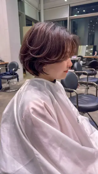 ショート 小田 晃瑛のヘアスタイル