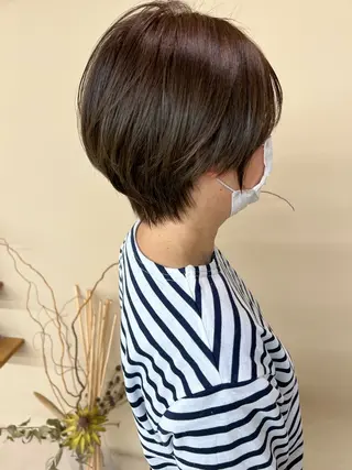 ショート kento レイヤーカットのヘアスタイル