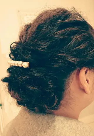 ミディアム セミロング ヘアセット/髪質改善 /カラー/TADOのヘアスタイル