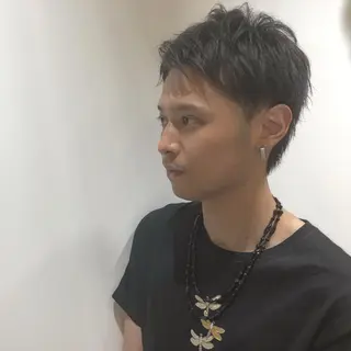 ショート メンズ 江原 彩華のヘアスタイル