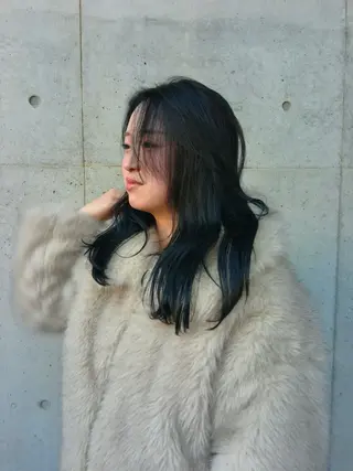 セミロング ARUE所属・SATO KUREA ✨のヘアスタイル