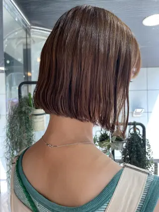 ミディアム 韓国ヘア🦋 MIYUのヘアスタイル