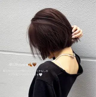 ロング カラー ナツミ/透明感カラー /酸性ストレートのヘアスタイル