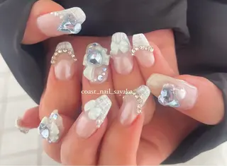 ネイル HOSHI ⭐️辻堂 /藤沢ガーリーネイルのネイルデザイン