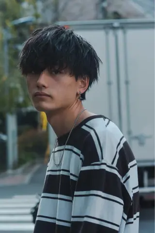 ショート パーマ メンズ ✨ハイライトの達人 ボブ/ショート/雪下のヘアスタイル