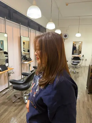 カラー 宮澤 弥湖のヘアスタイル