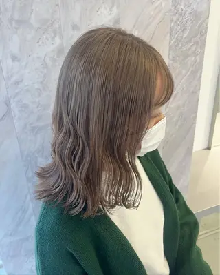 ミディアム カラー 🏅EIGHT難波/ 【店長】タモツのヘアスタイル