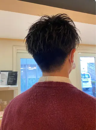 ショート メンズ La ciel両国 岩船のヘアスタイル