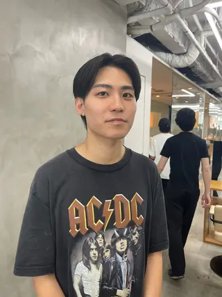 メンズ メンズカット パーマ[佐橋]のヘアスタイル