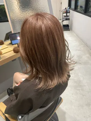 セミロング 竹田 京人のヘアスタイル