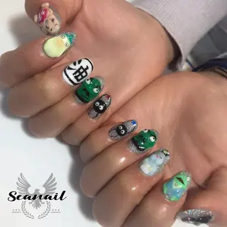 ネイル 小尾 栞のネイルデザイン