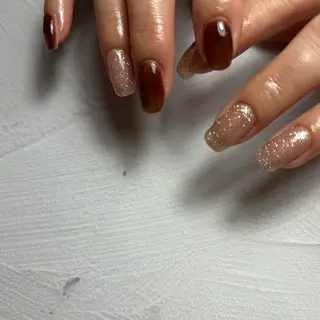 ネイル soa.Aika 自爪育成のネイルデザイン