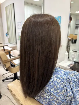 セミロング HairMake NEW YORK所属・カットモデル募集/ 加藤美月のヘアスタイル