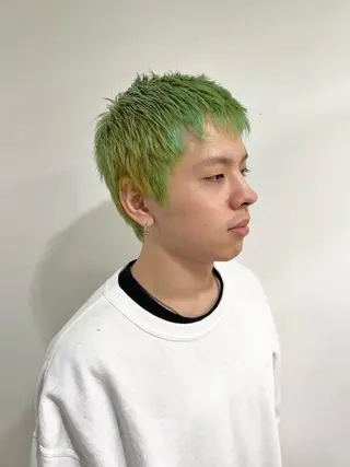 ショート カラー メンズ 竹内 康浩のヘアスタイル