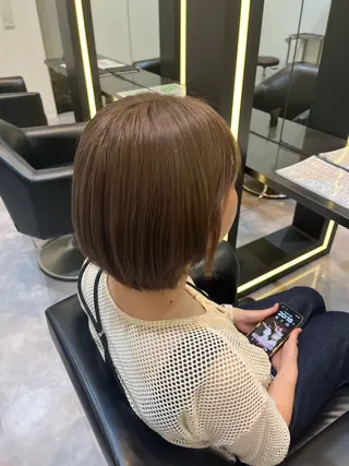 カラー SUR   DEUX所属・渡辺 香心のヘアスタイル