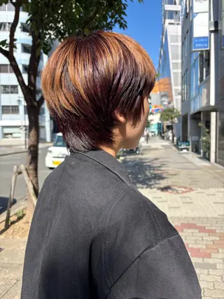 ショート sea's所属・ヒラカホ/矢場町/ ブリーチ/似合わせのヘアスタイル