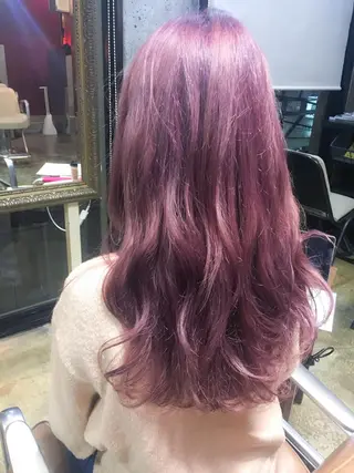 ロング カラー 北條 優輝のヘアスタイル