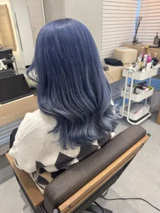 カラー ナカバチ ユイ🌼 Rizm greenのヘアスタイル