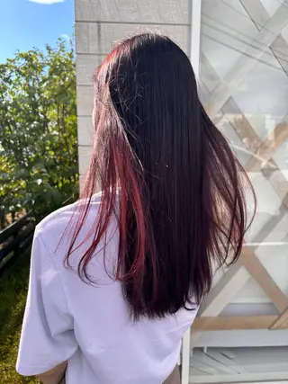 カラー 工藤 彩夏のヘアスタイル